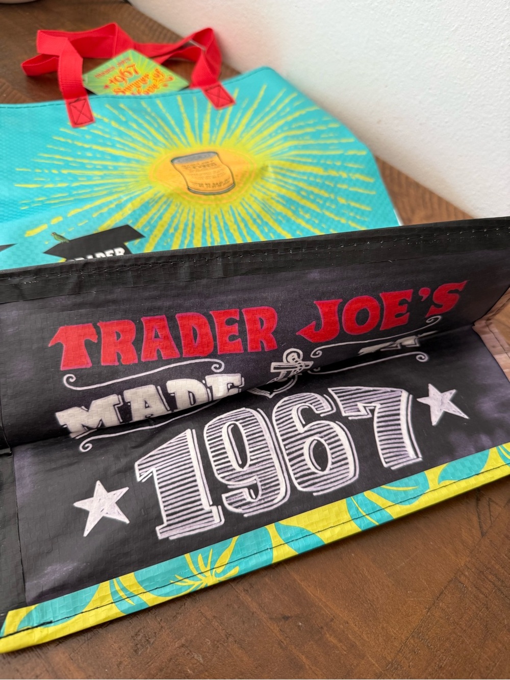 NWT Trader Joe’s 50th Anniversary 1967-2017 Limited Edition Tote Bag - Picture 5 of 5